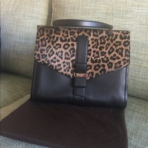Gorgeous leopard and leather Kate Spade Bag